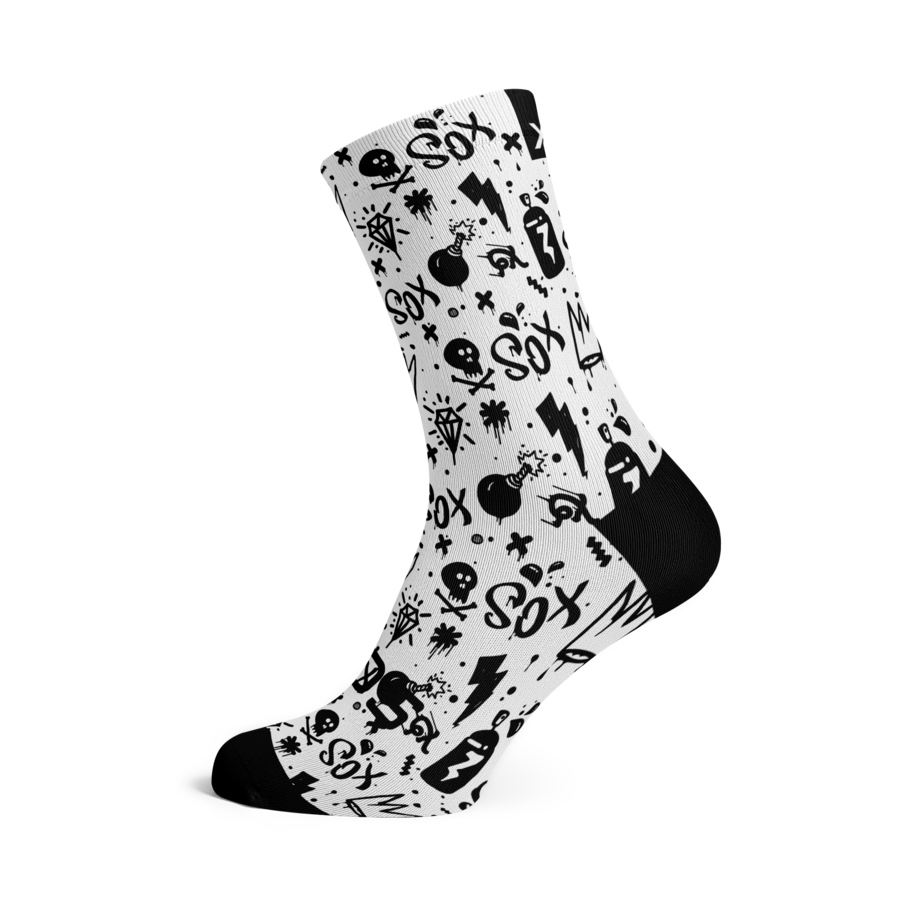 Sox Footwear Doodle Cycling Socks image 1