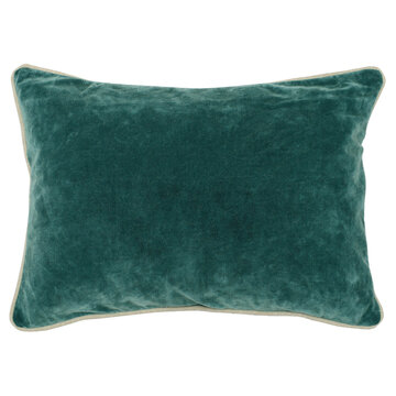 Emerald velvet pillow sales