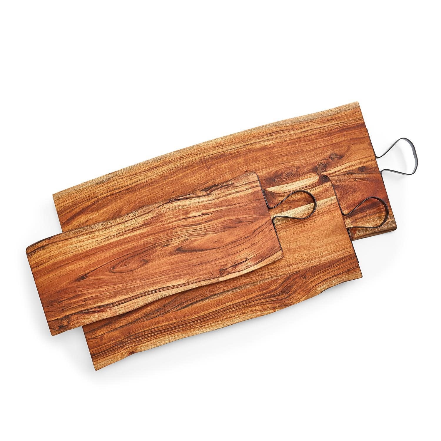 Serving Boards with Iron Handle Large - CAPERS Home