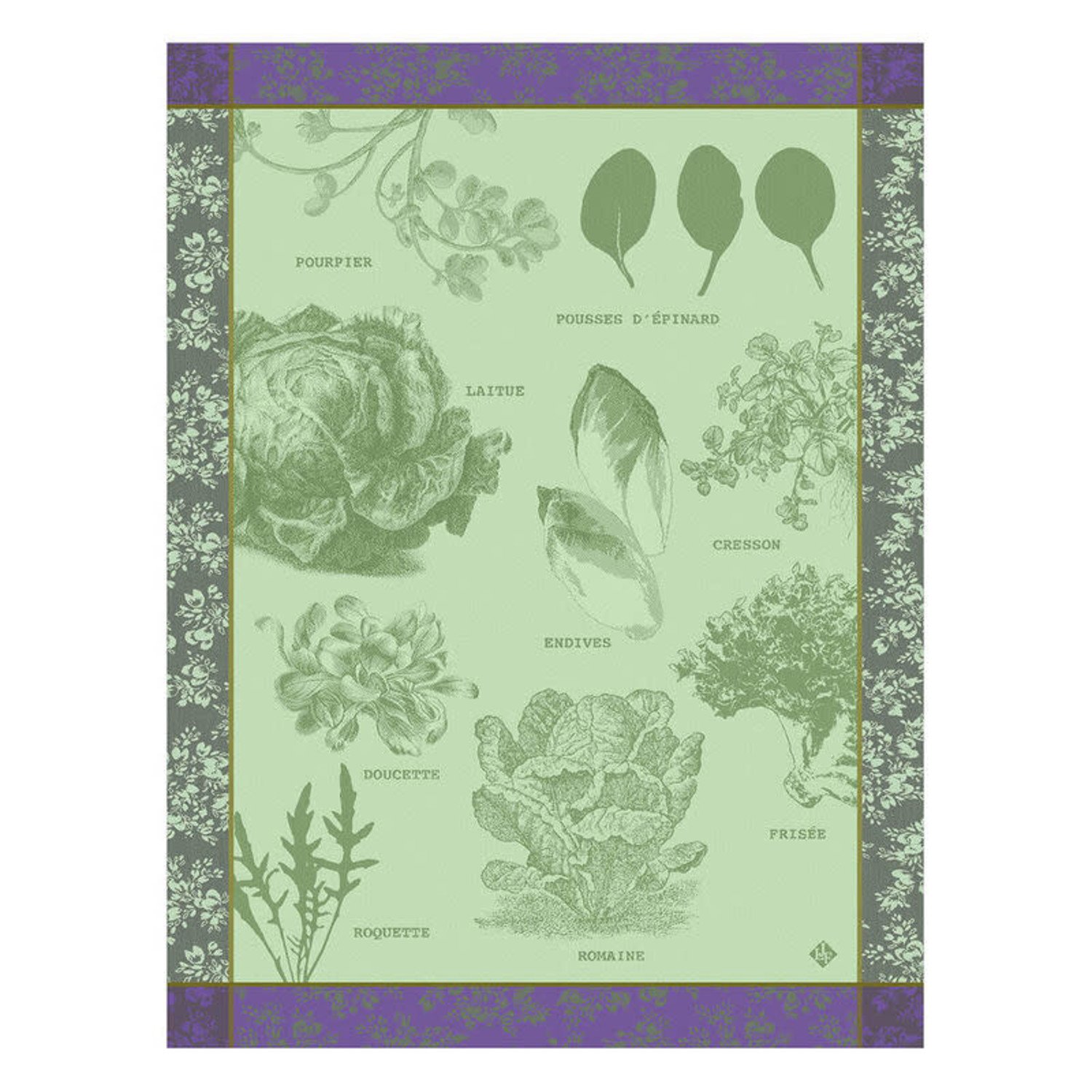 Jacquard tea towel set and many decorative dish towels about Provence