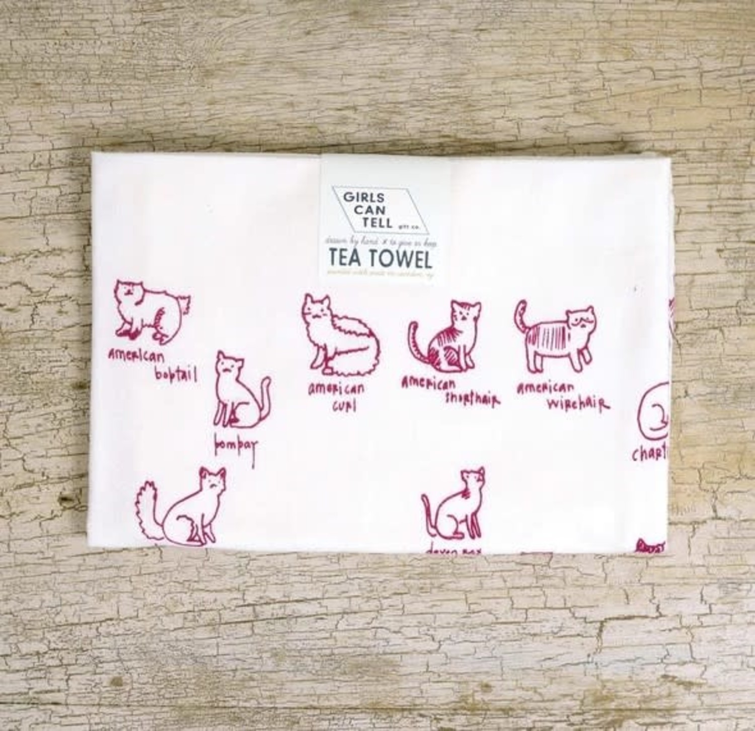 Cotton Tea Towels - Assorted Designs - CAPERS Home