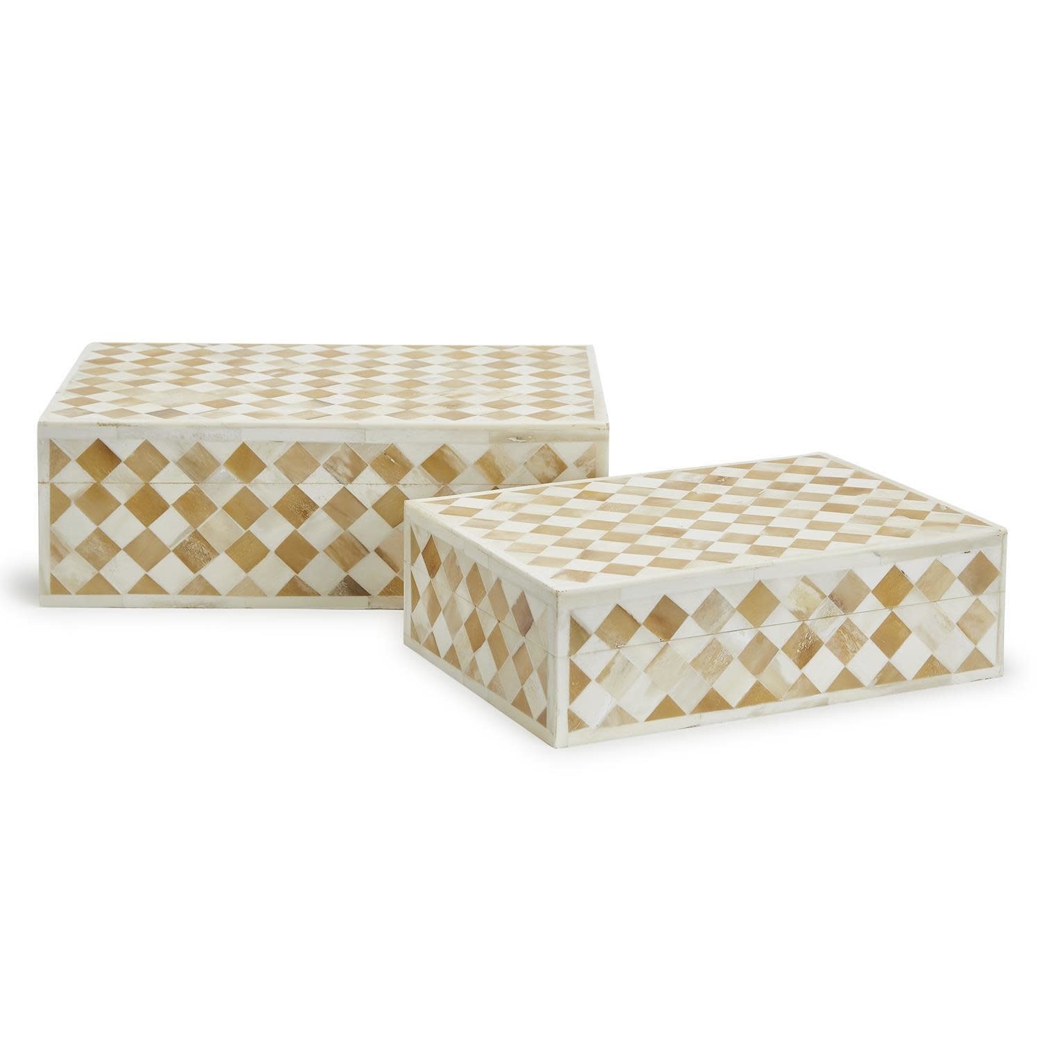 Diamond Hinged Cover Box Large CAPERS Home