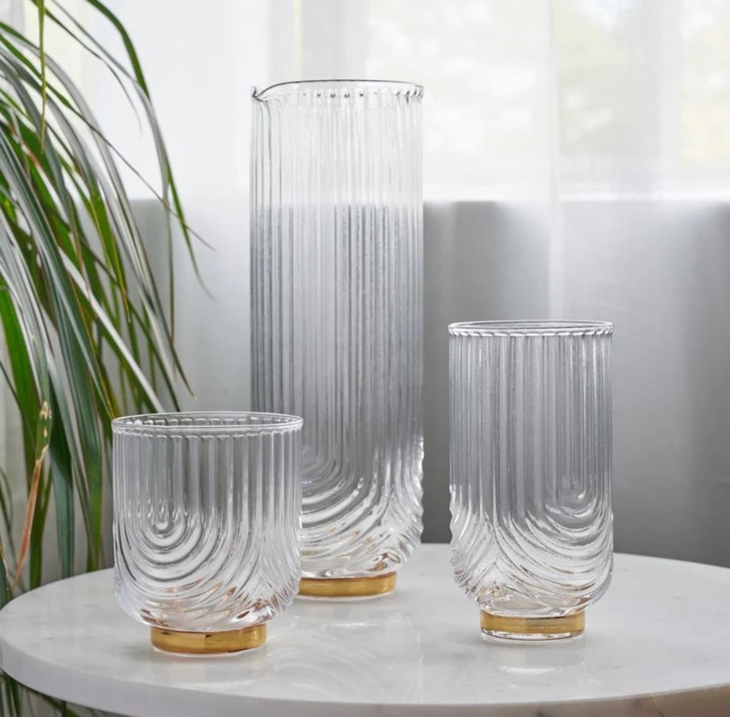 Gatsby Glass Carafe CAPERS Home