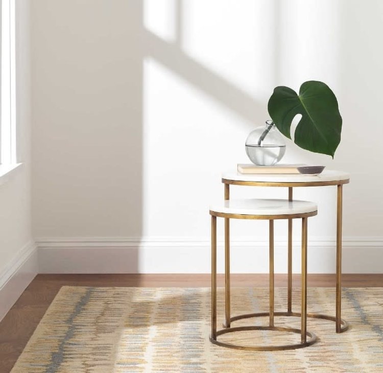 Paint Chip Rug in Natural Assorted Sizes CAPERS Home