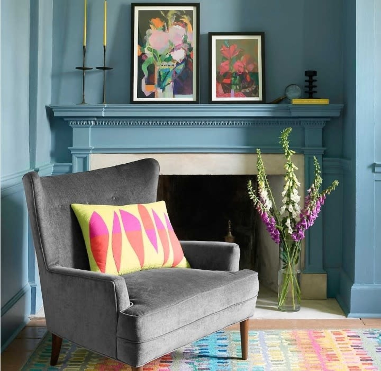 Paint Chip Rug in Multi Assorted Sizes CAPERS Home