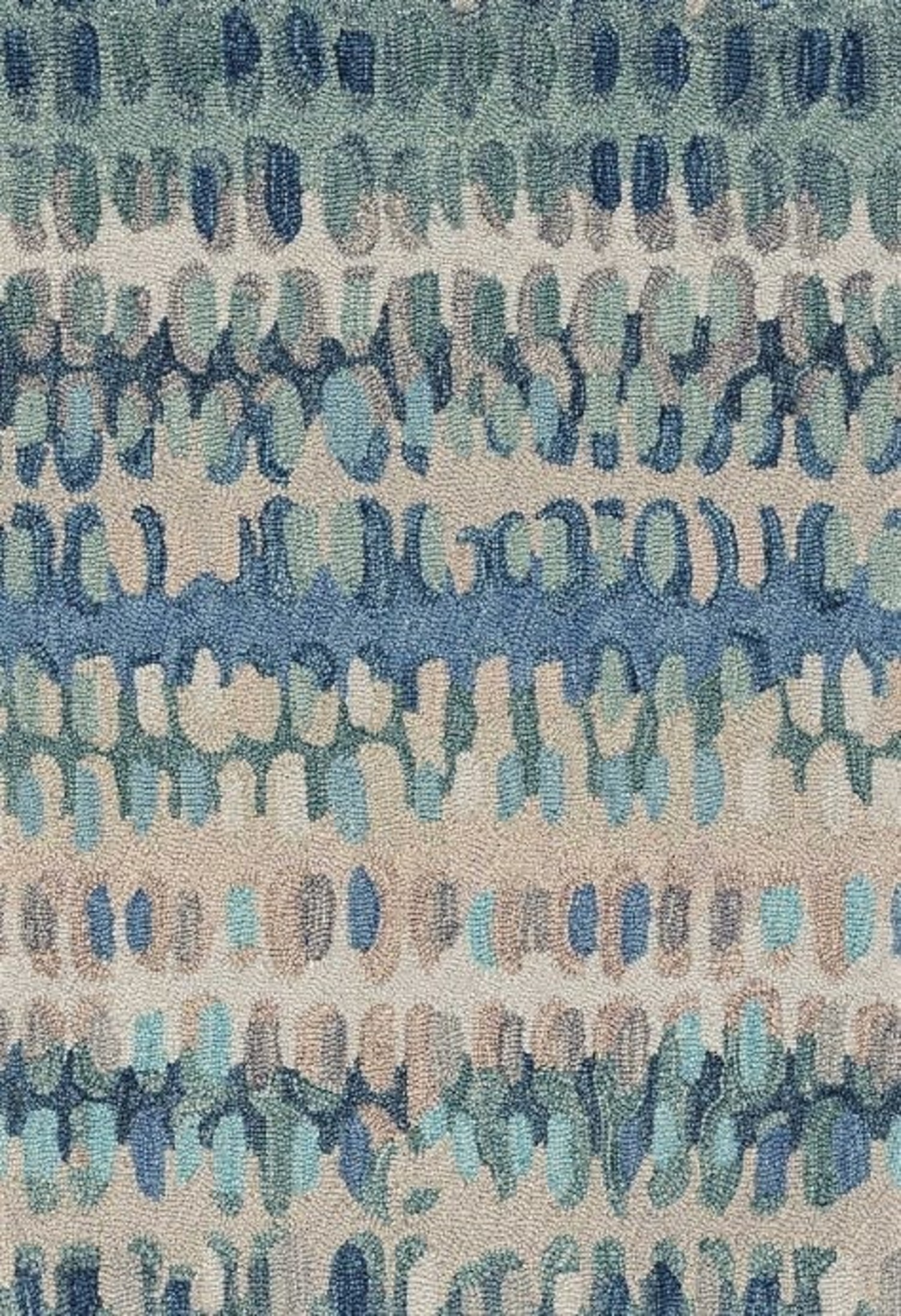 Paint Chip Rug in Blue Assorted Sizes CAPERS Home