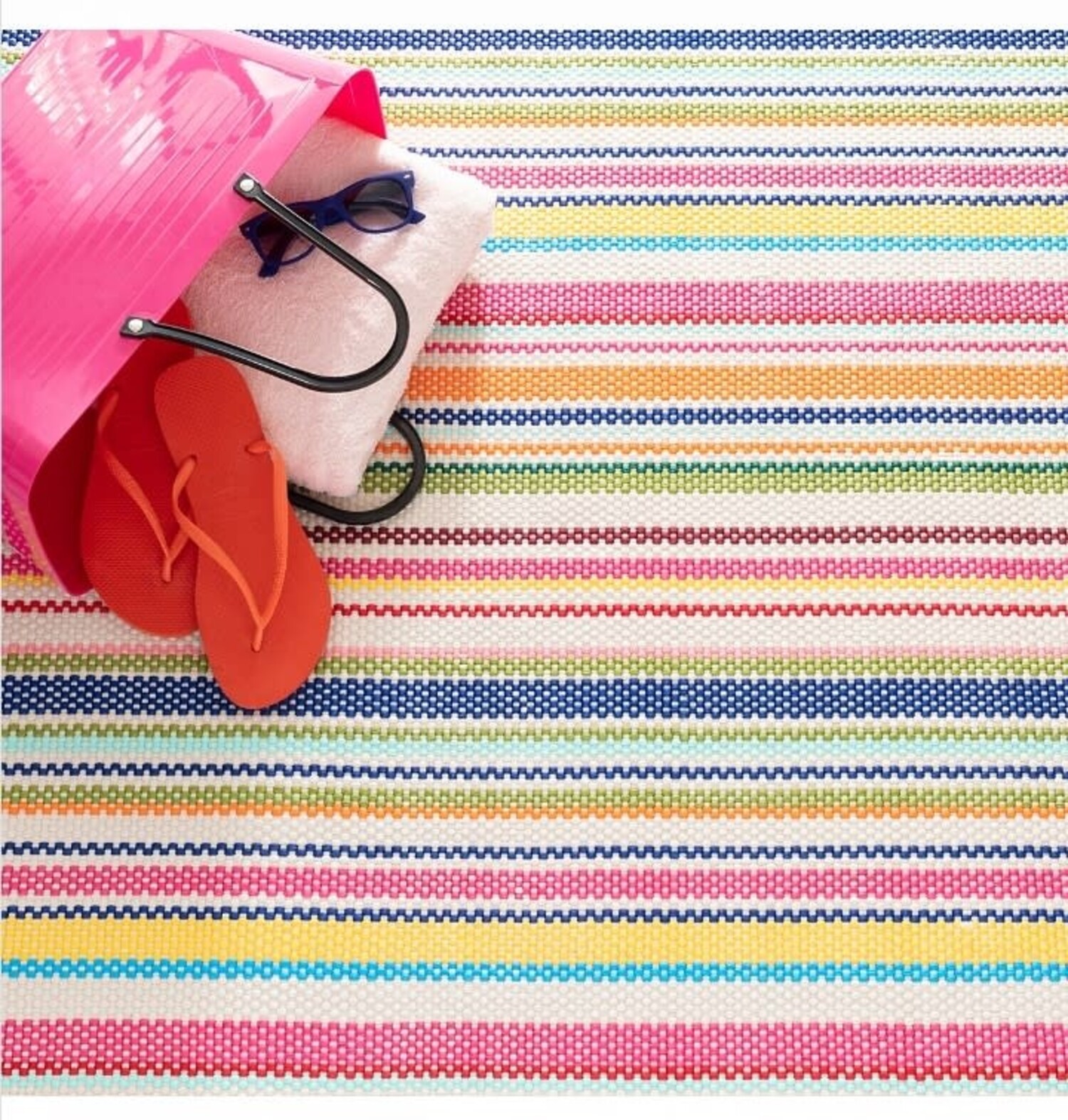 Bright Stripe Indoor/Outdoor Rug - 2x3