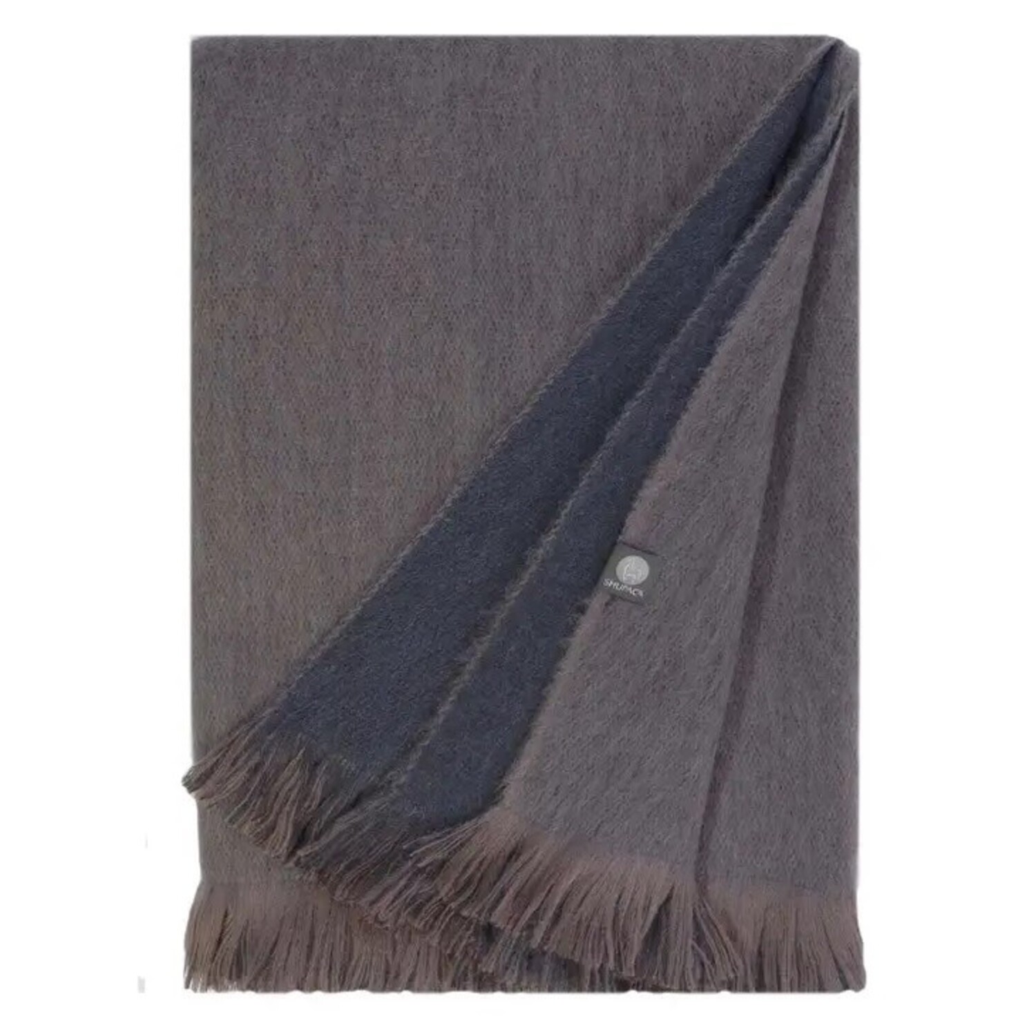 Alpaca Double Sided Throw Assorted Colors CAPERS Home