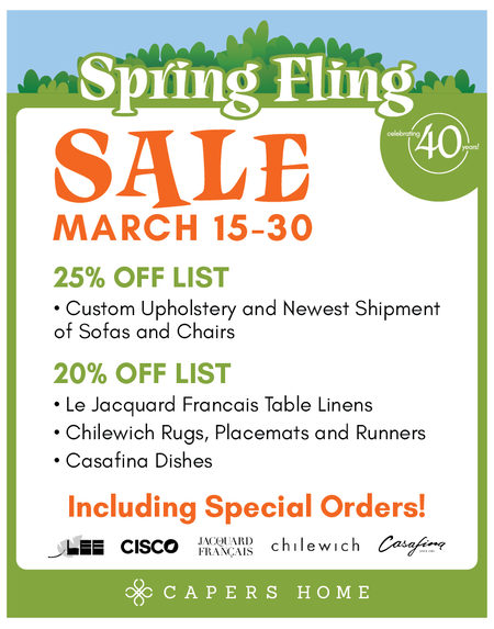 Spring Fling is On!