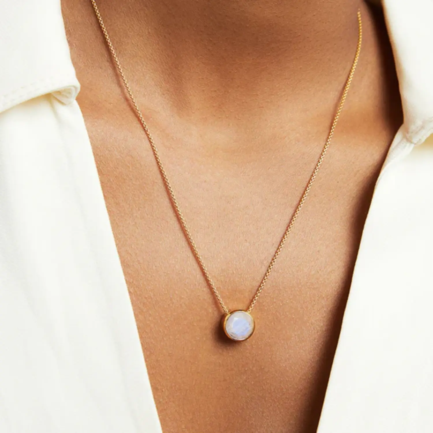 【超お買い得品！】新品未開封　Pxiel10ProFold MoonStone Signature Pendant Moonstone | Elegant Pendant Necklace for Gifting