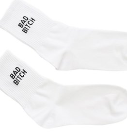 Ribbed crew socks