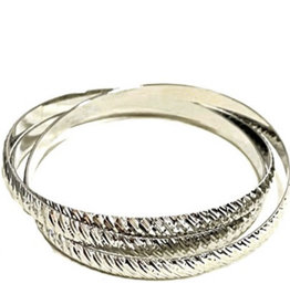 Textured Bangles