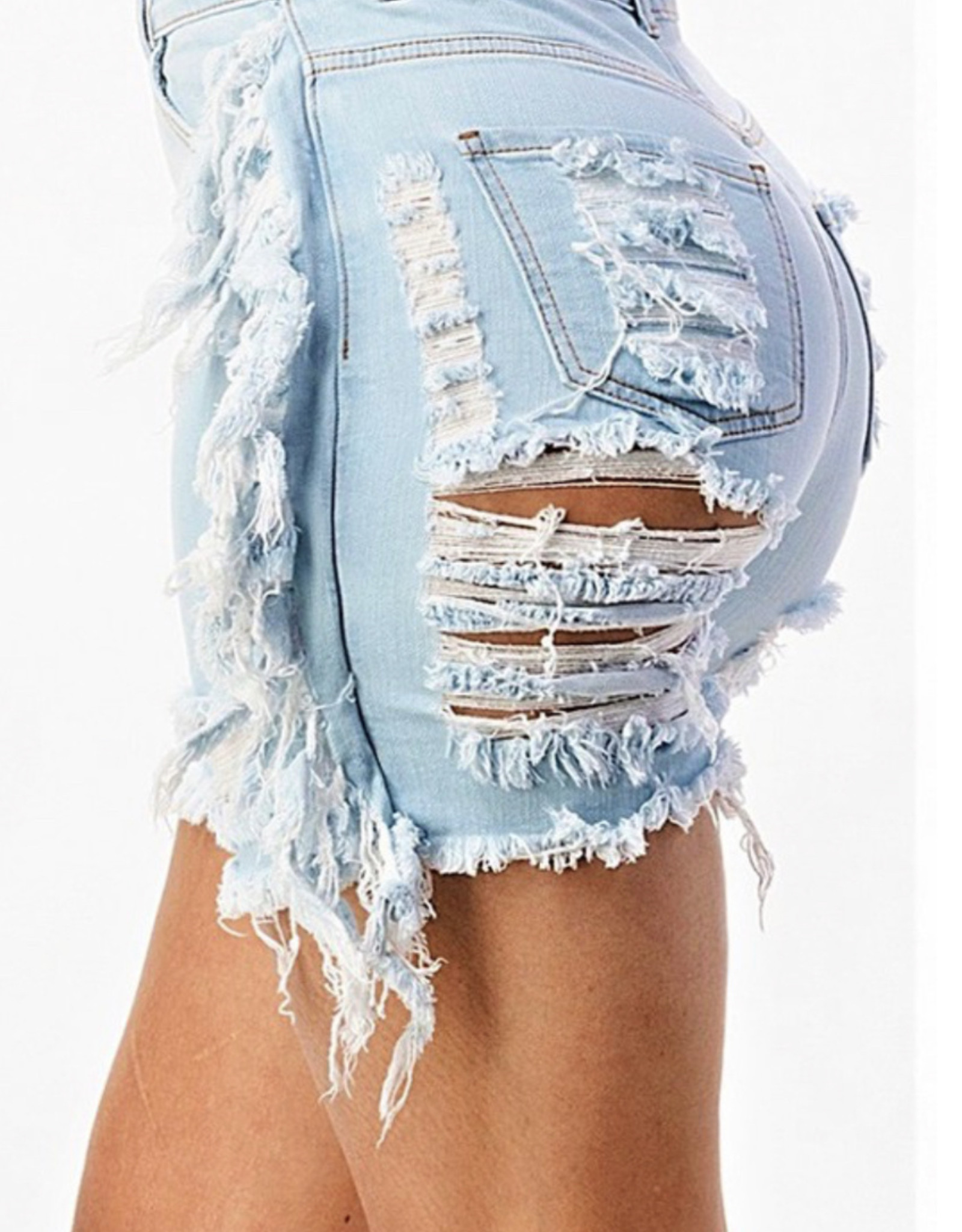 Born To Slay Frayed Shorts 2.0