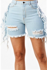 Born To Slay Frayed Shorts 2.0