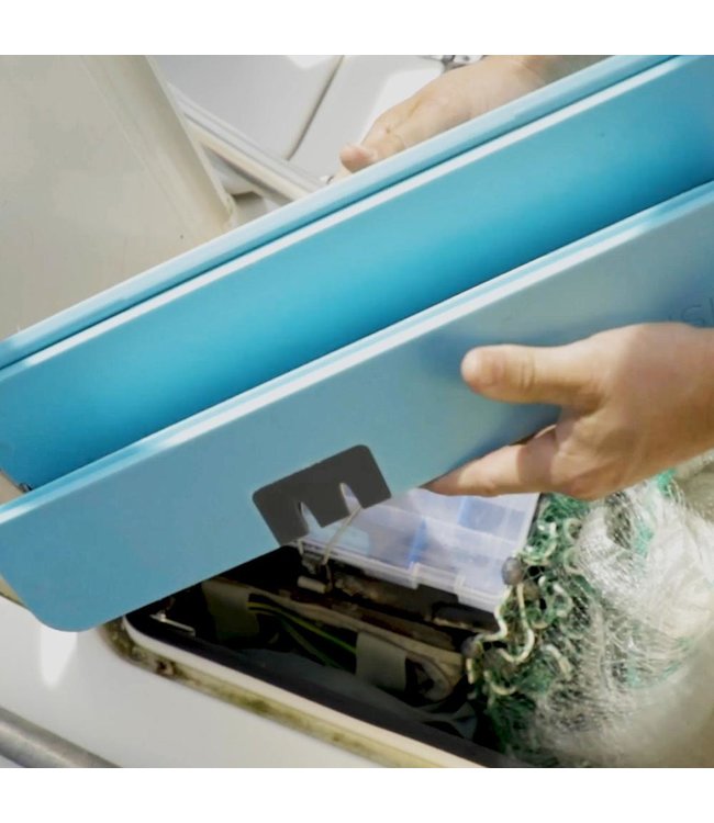 Toadfish Toadfish Folding Cutting Board w/Built in Knife Sharpener - Teal