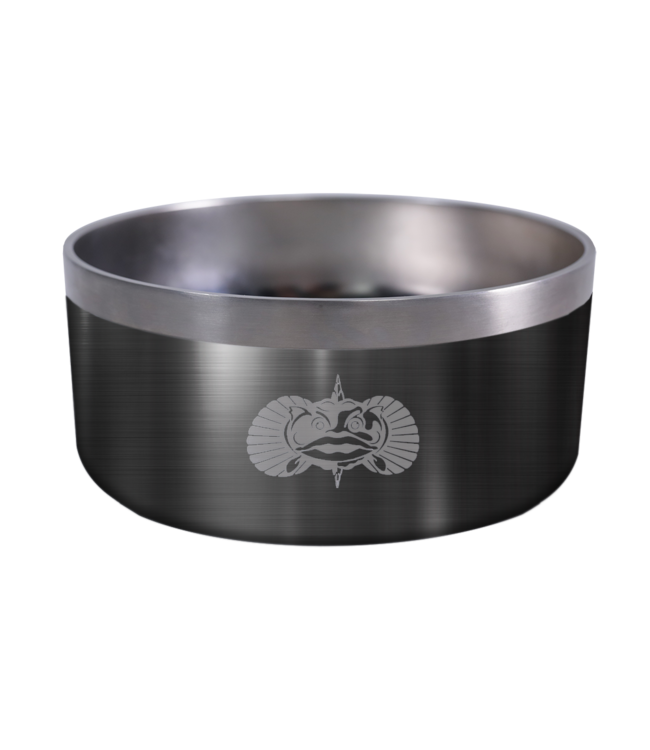 Toadfish Toadfish Non-tipping Dog Bowl - Graphite