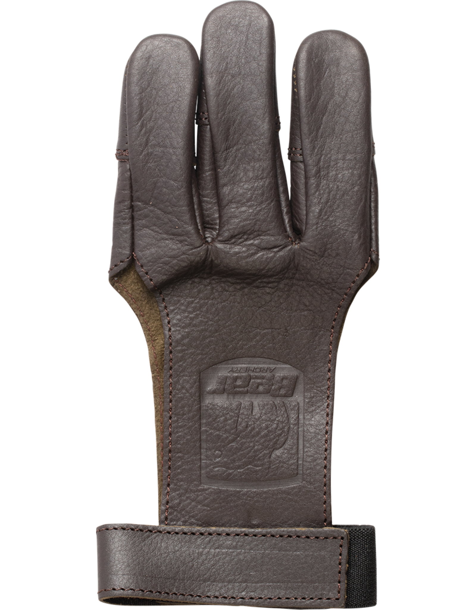 Bear Bear Leather Shooting Gloves Large