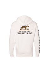 A Southern Lifestyle A Southern Lifestyle White Leopard Hoodie XL