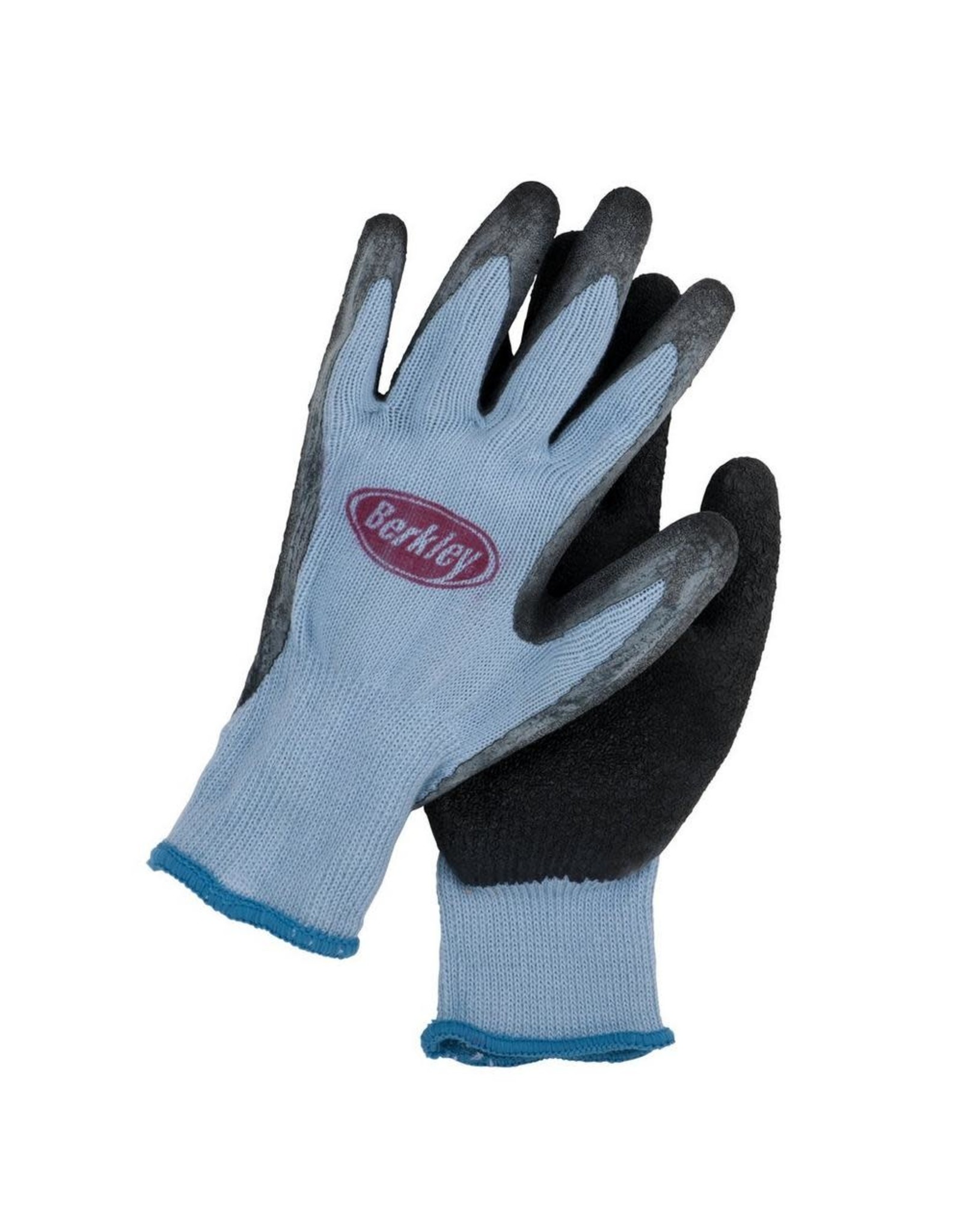 Berkley Berkley Coated Grip Gloves Clam Blue/Gray