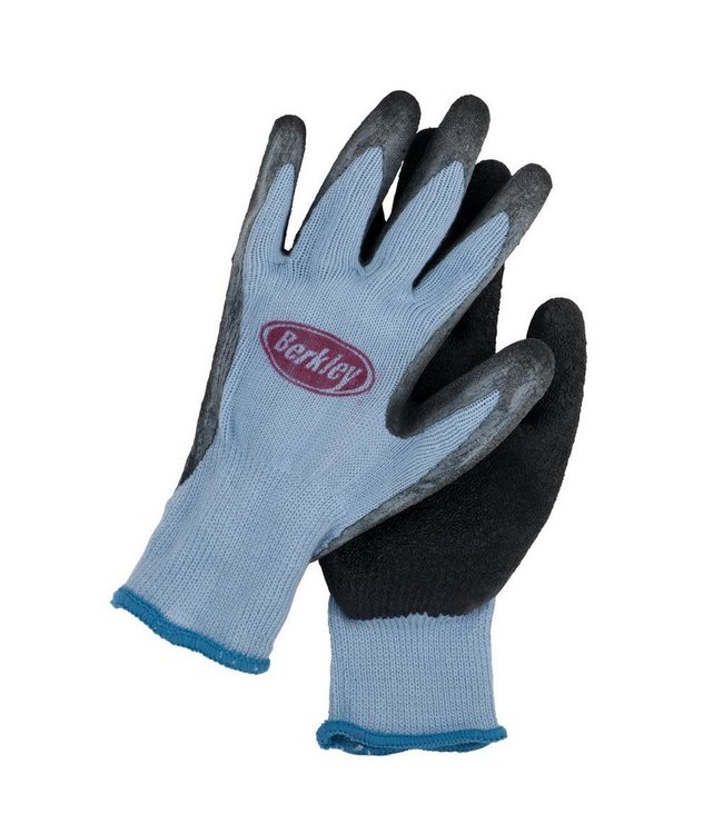 Berkley Berkley Coated Grip Gloves Clam Blue/Gray