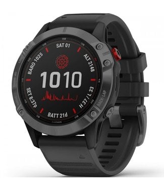 Garmin Garmin fenix 7 Solar, Slate Gray w/Black Band, NA