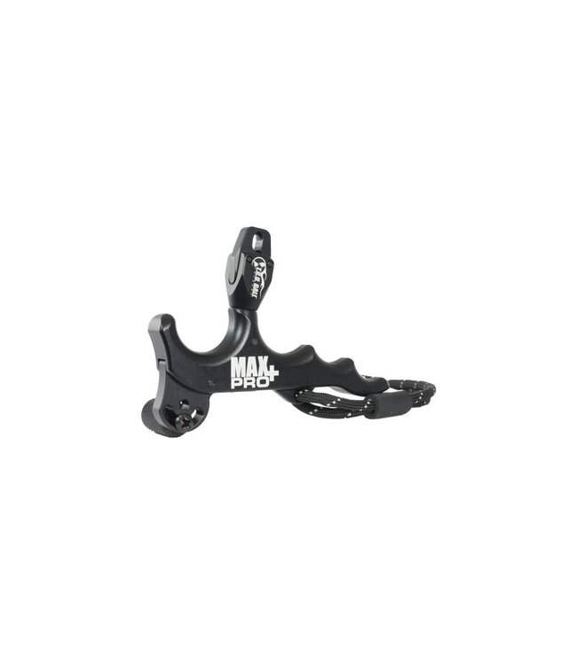 TruBall Tru Ball Max Pro Plus - 4 Finger Thumb Release With Lanyard - Black