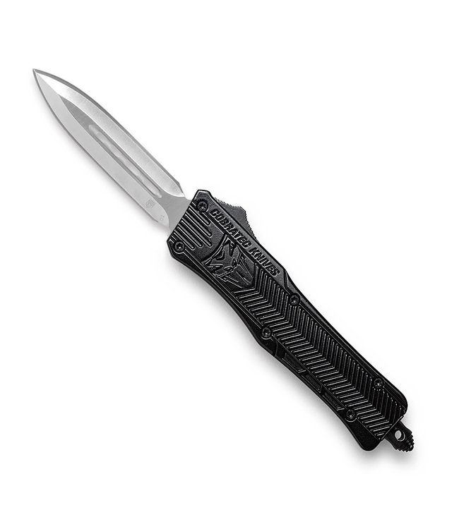CobraTec Knives CobraTec Small CTK-1 Black Dagger not Serrated