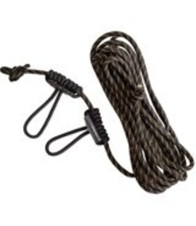 Muddy Muddy MSA500 Braided Nylon Climbing Safe-Line, Two Sliding Prusik Knots 30', 300 lb Capacity