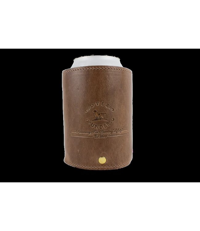 Over and Under Horween Leather Can Cooler