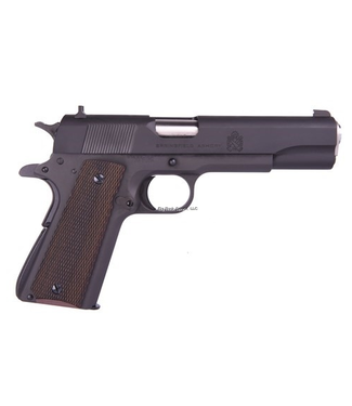 Springfield Springfield PBD9108L Defender 1911 Mil Spec Pistol, 45 ACP, 5" BBL Parkerized, Syn Wood Grips 1-7 Rnd