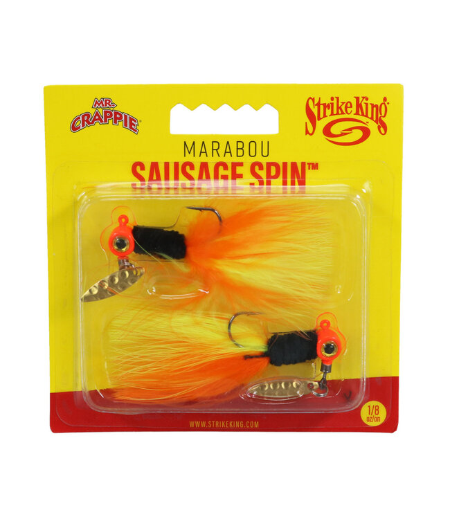 Strike King Mr Crappie Maribou Sausage Spin Jig