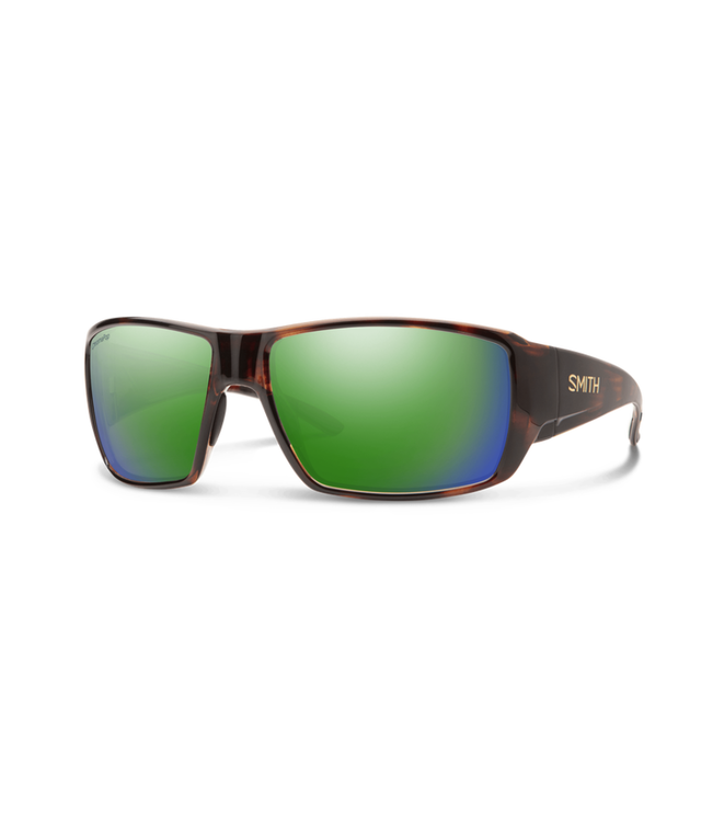 Smith Optics Guides Choice Tortoise+ ChromaPop Polarized Green Mirrored Sunglasses