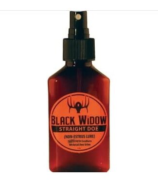 Black Widow Straight Doe 3 oz. Red Label Southern Whitetail