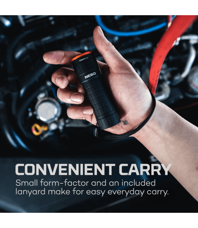 NEBO NEBO TORCHY UV FLASHLIGHT LED 3AAA