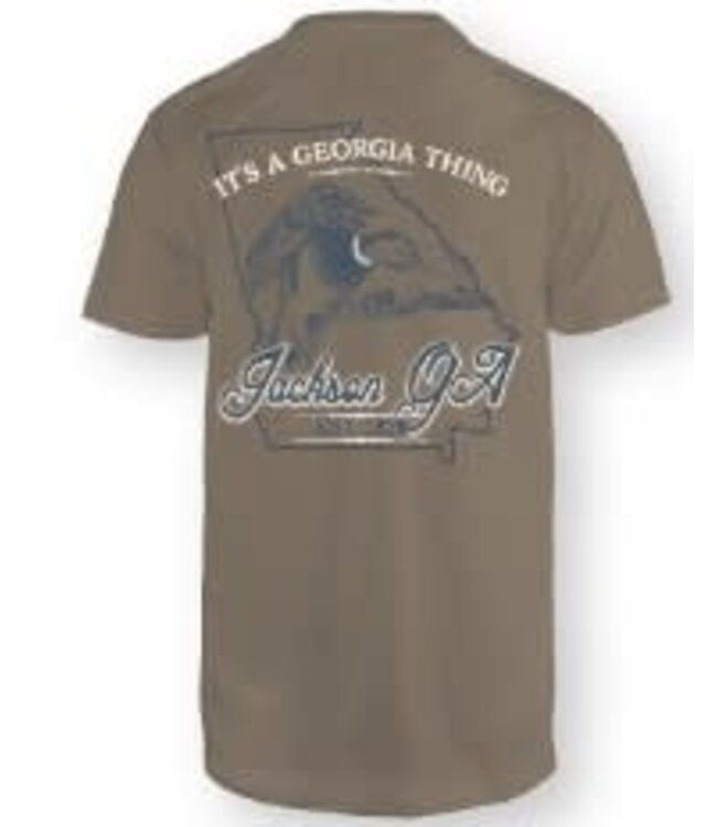 It's A Georgia Thing  Shirt Sleeve T-Shirt Driftwood