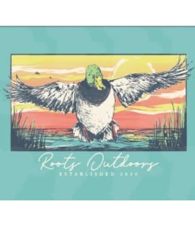 Soaring in Sunset  Short Sleeve T-Shirt Seafoam Green