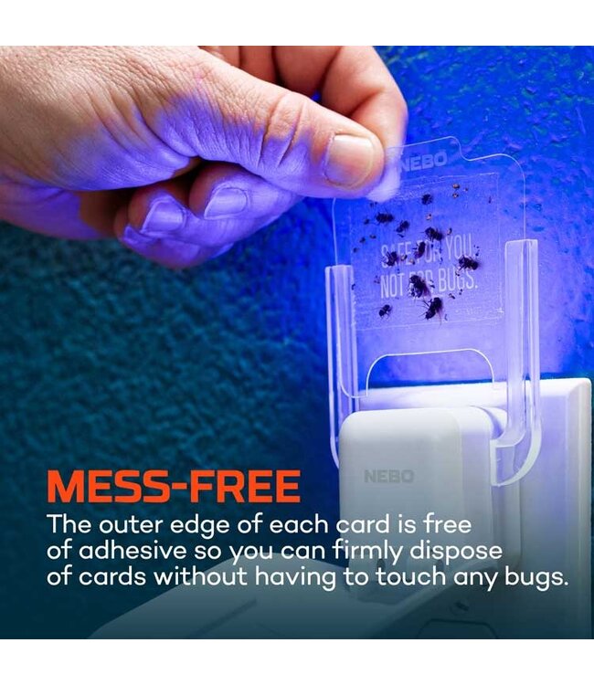 NEBO Insect Trap Glue Card Refill 6 pack