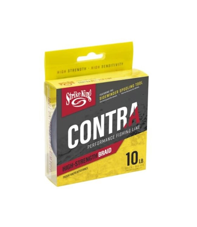 Strike King Contra Braid 300yd Yellow