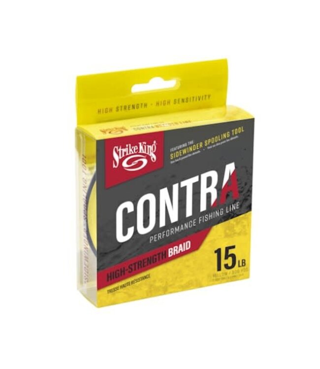 Strike King Contra Braid 300yd Yellow