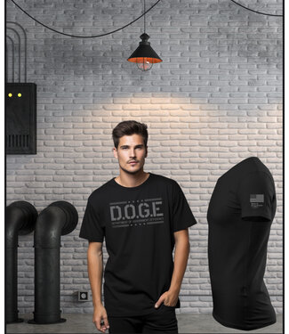 RO D.O.G.E. Black Tee Shirt (DOGE)