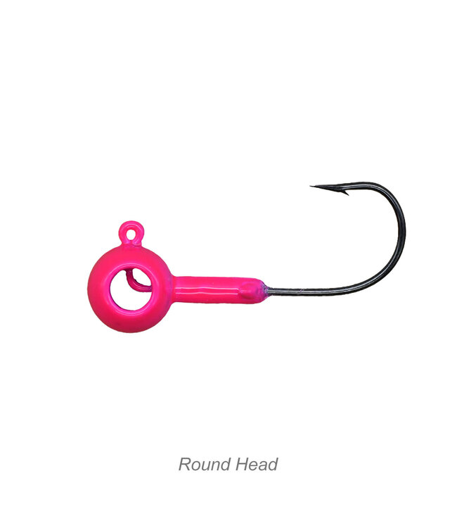 Leland Lure Crappie Magnet Eye Hole Round Jighead