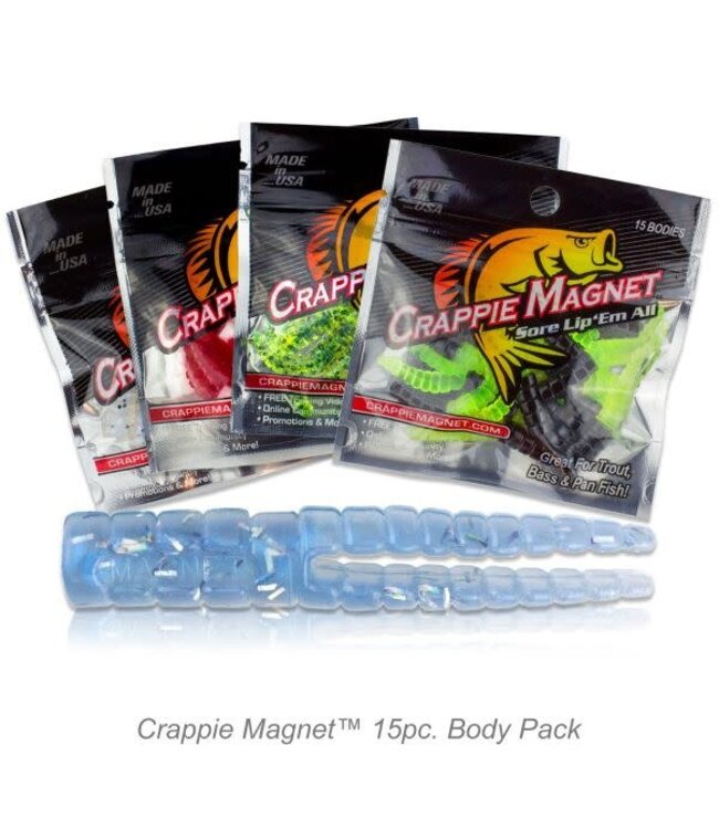 Crappie Magnet Crappie Magnet 15pc Body Plastic