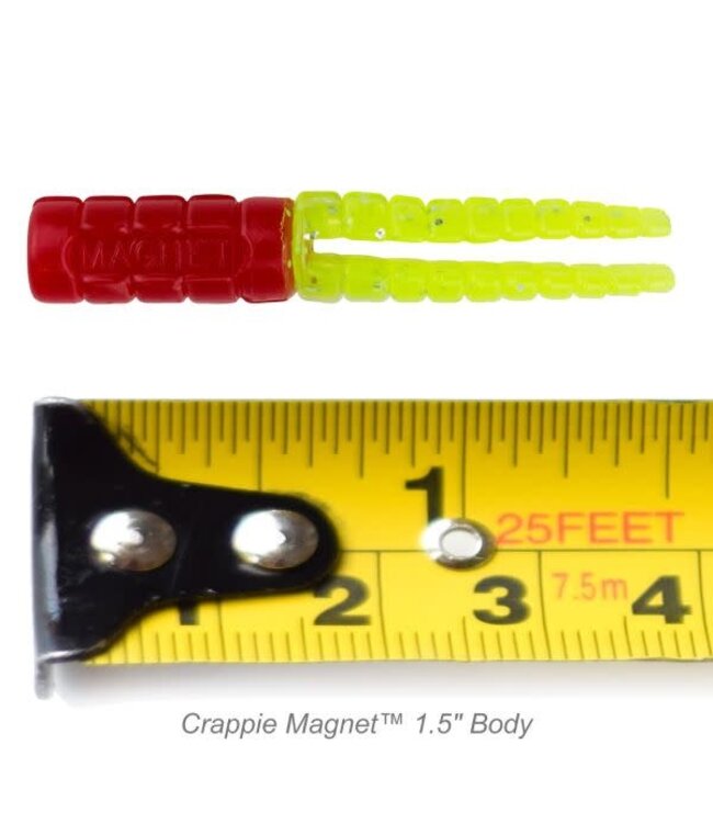 Crappie Magnet Crappie Magnet 15pc Body Plastic