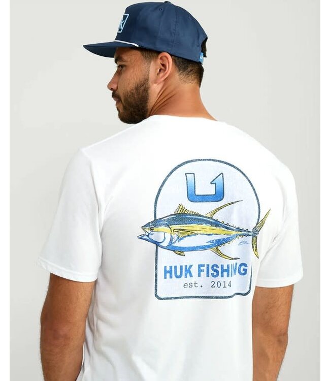 KC Badge Tuna Tee White