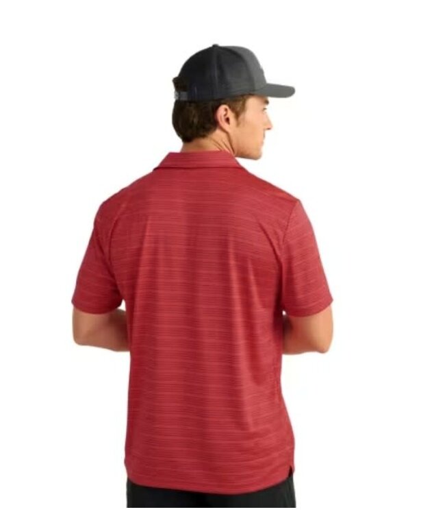 Pursuit Novelty Stripe Polo Shirt Channel Marker