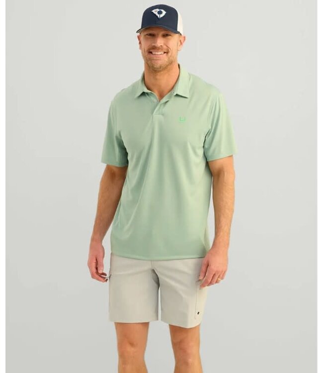 Icon Polo Shirt Fog Green