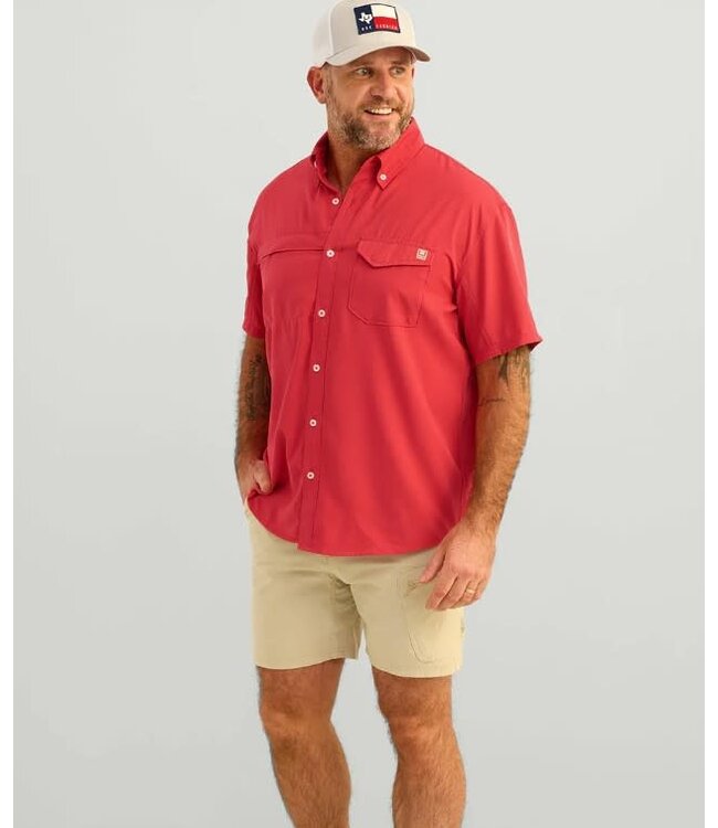 Tide Point Solid SS Button Down