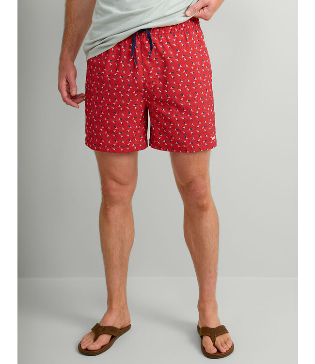 Huk Pursuit Printed Volley Shorts