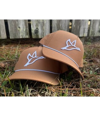Combat Waterfowl Icon Duck Outline Performance Rope Hat - Clay