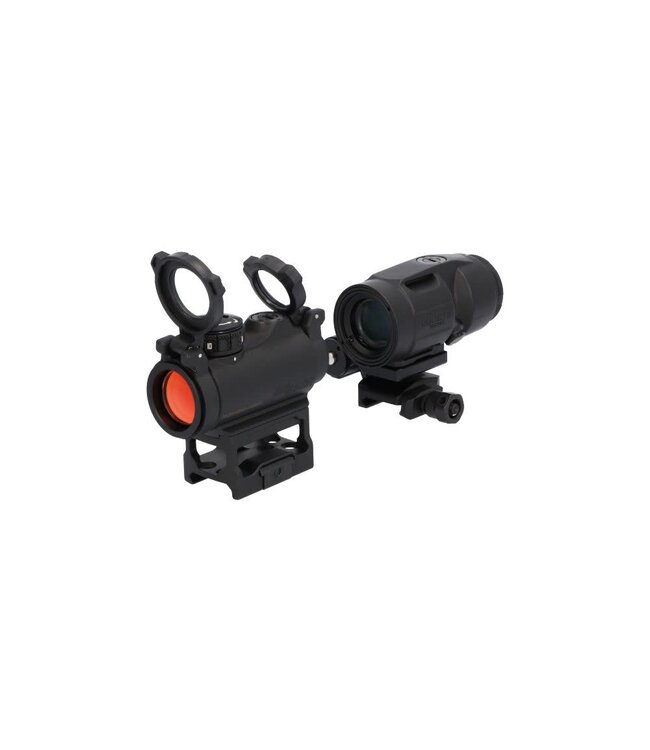 Sig Sauer Romeo MSR Gen II w/Juliet3 Micro Combo Kit Black 1x/3x 20mm/22mm 2 MOA Red Dot Juliet 3 Micro Magnifier
